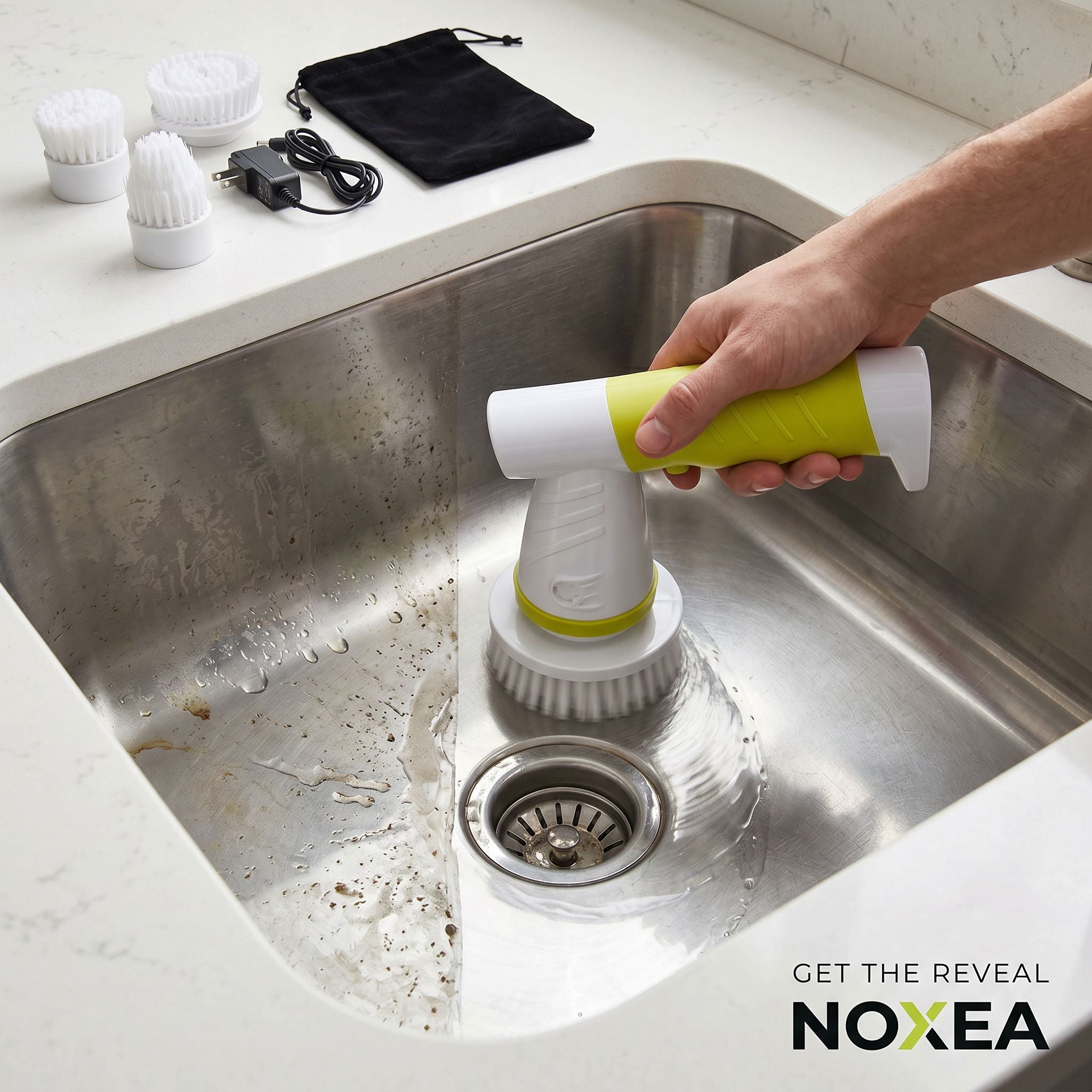 Cordless Electric Spin Scrubber